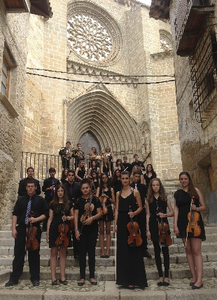 Encuentro de orquesta MMM.     Julio 2014 con Miquel Rodrigo & Mª Carmen Mas Aroca