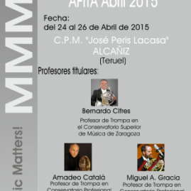 FRENCH HORN COURSE MMM!-AFITA Abril 2015