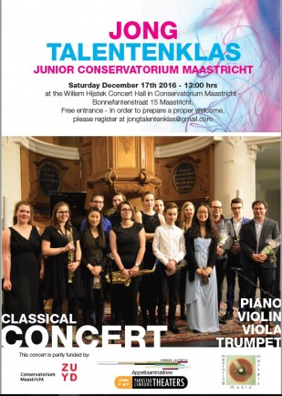 Concierto del aula “Jong Talentenklas Junior Conservatorium Maastricht”