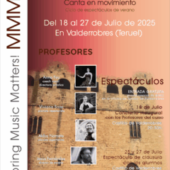 CURSO DE CANTO “ELVIRA DE HIDALGO”. JULIO 2025